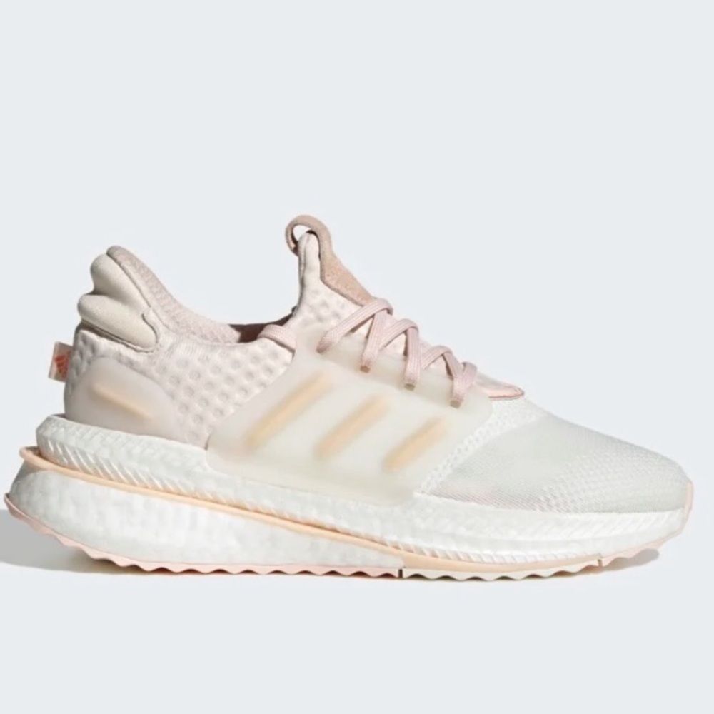 adidas X_PLRBOOST Double Boost White Pink Tint